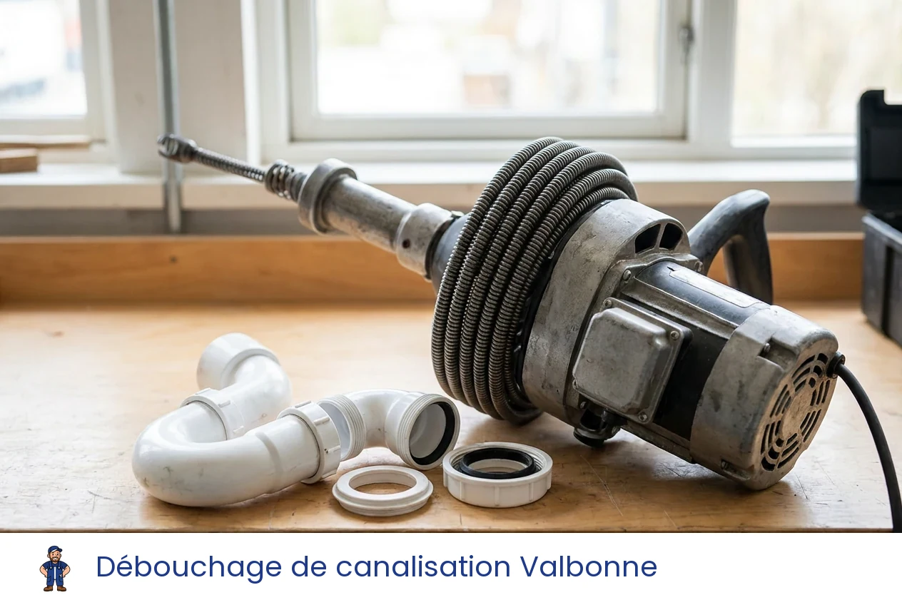 Débouchage de canalisation à Valbonne
