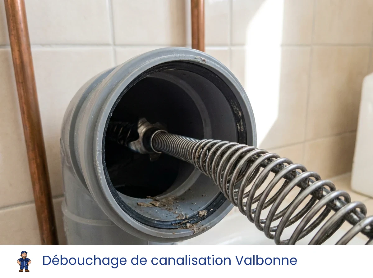 Débouchage de canalisation à Valbonne