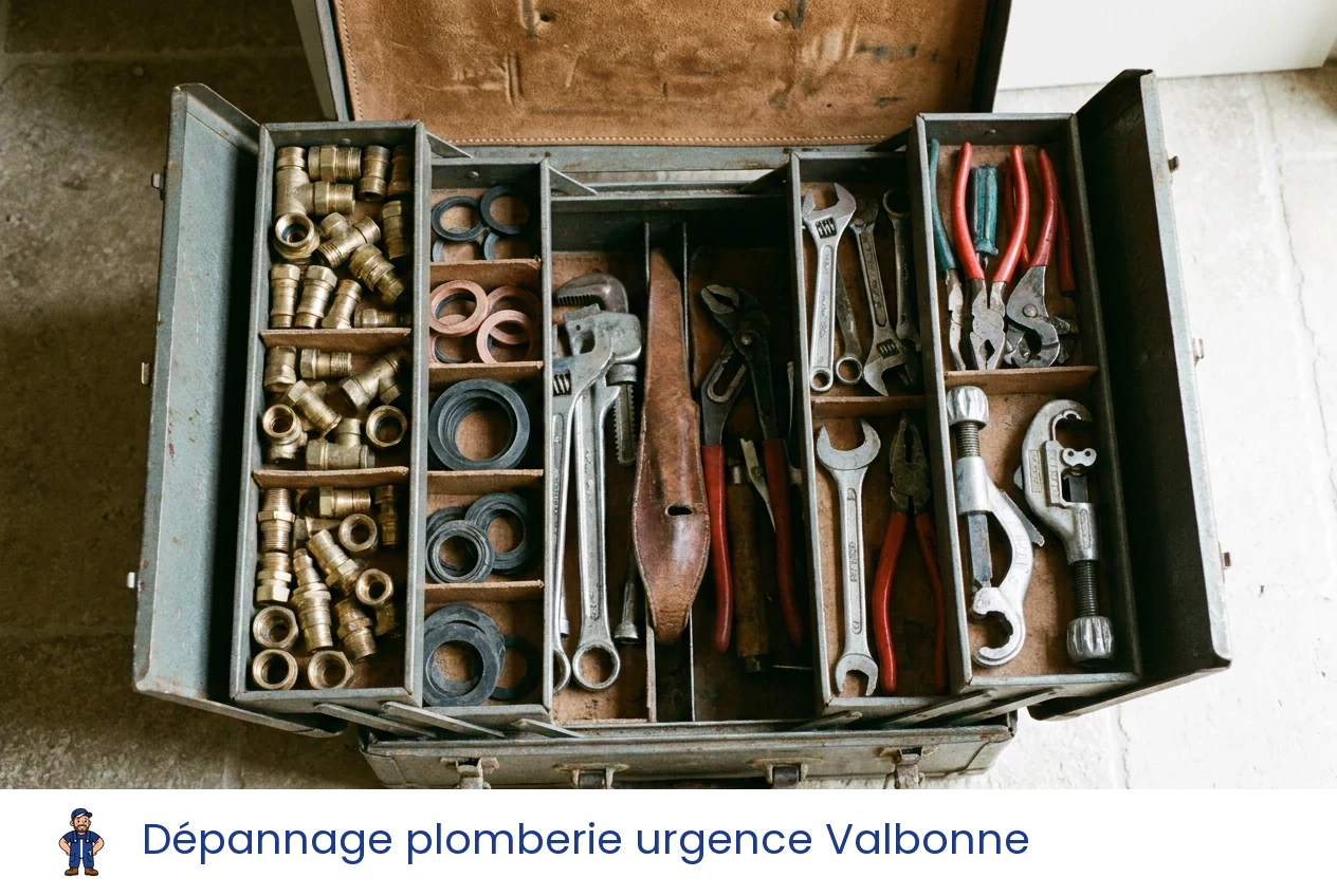 Dépannage plomberie urgence à Valbonne