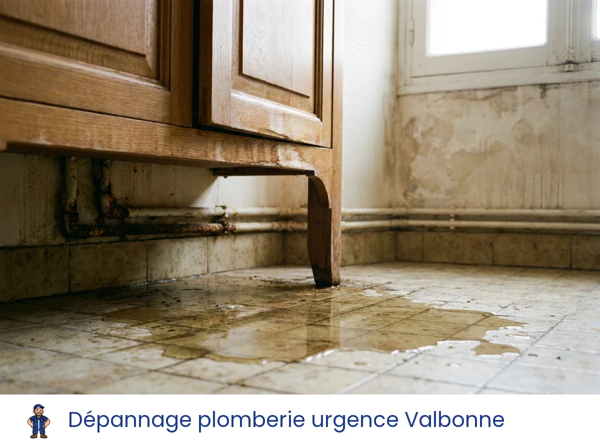 Dépannage plomberie urgence à Valbonne