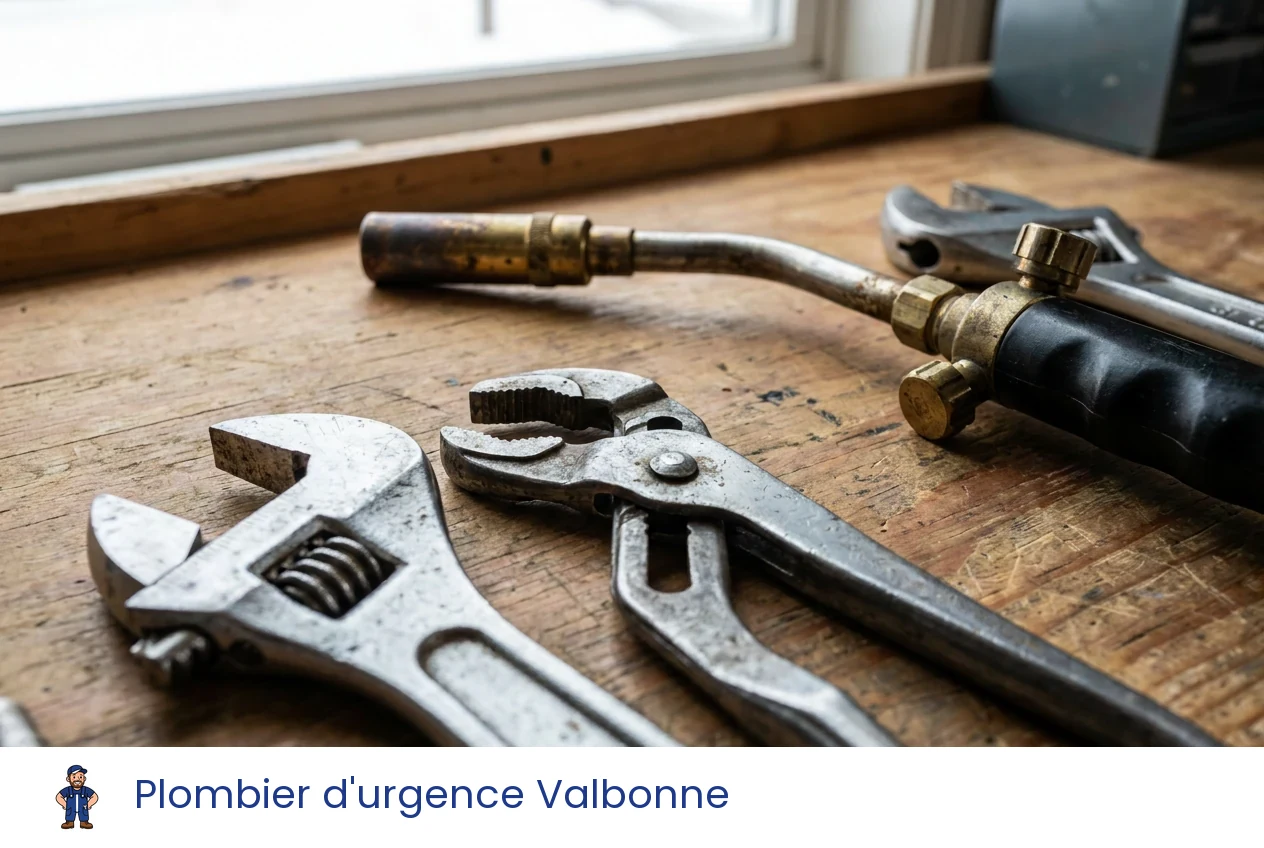 Plombier d'urgence à Valbonne