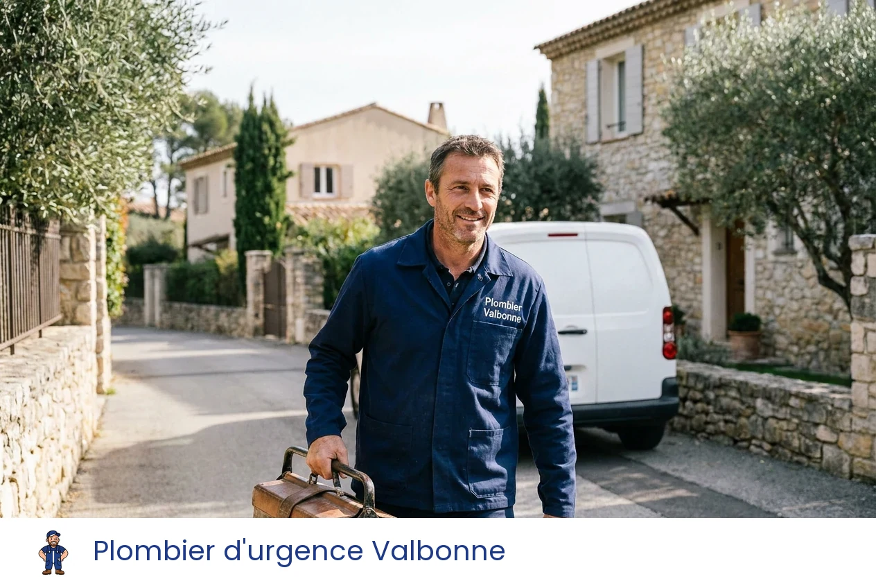Plombier d'urgence à Valbonne