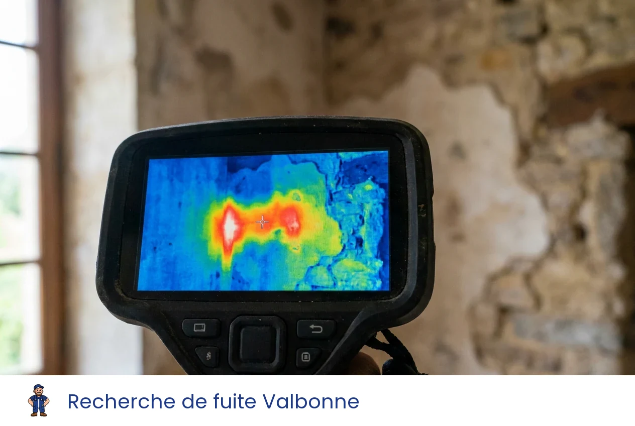 Recherche de fuite à Valbonne