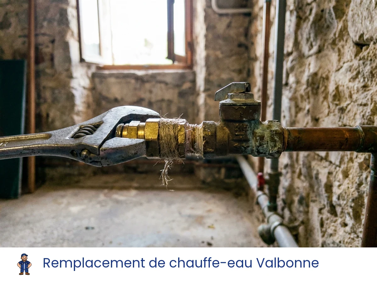Remplacement de chauffe-eau à Valbonne