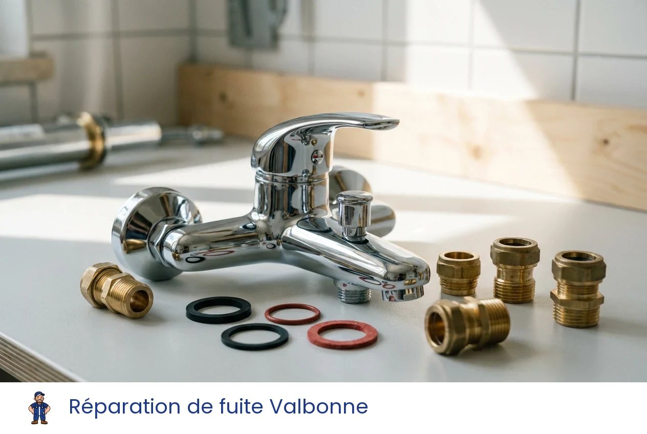 Réparation de fuite à Valbonne