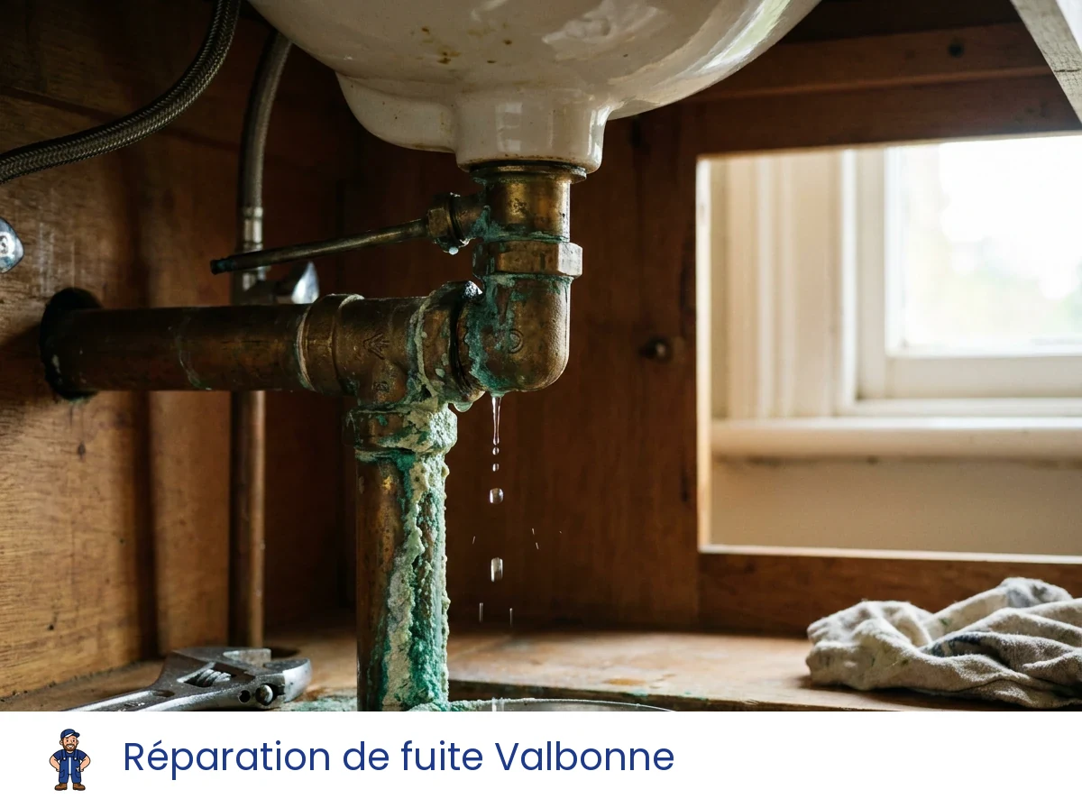 Réparation de fuite à Valbonne