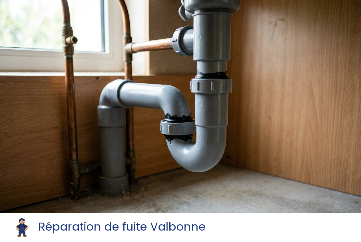Réparation de fuite à Valbonne